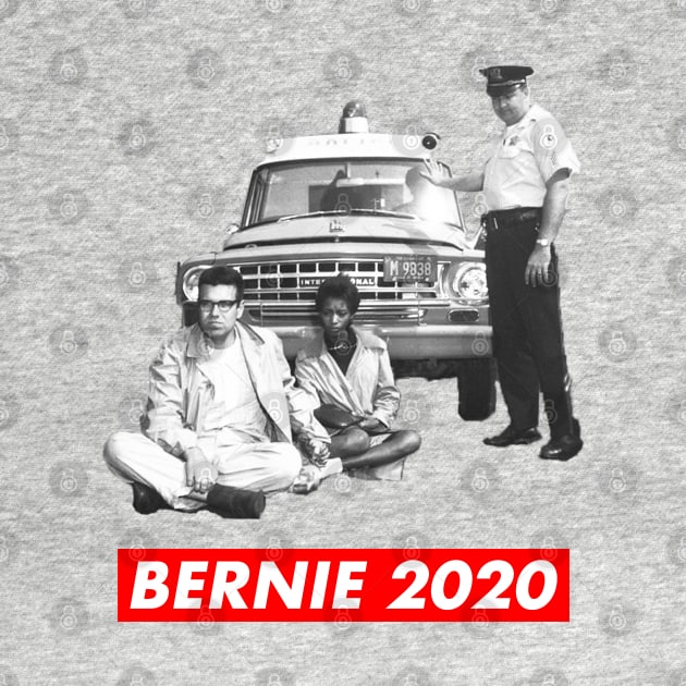 Bernie Arrested 1963 - Bernie 2020 by skittlemypony